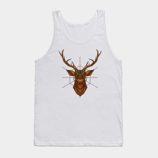 Geometric Manda Deer Tank Top